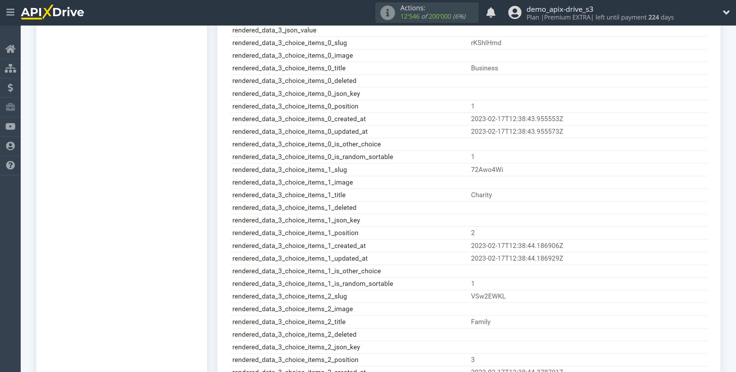 How to Connect Formaloo as Data Source | Test data