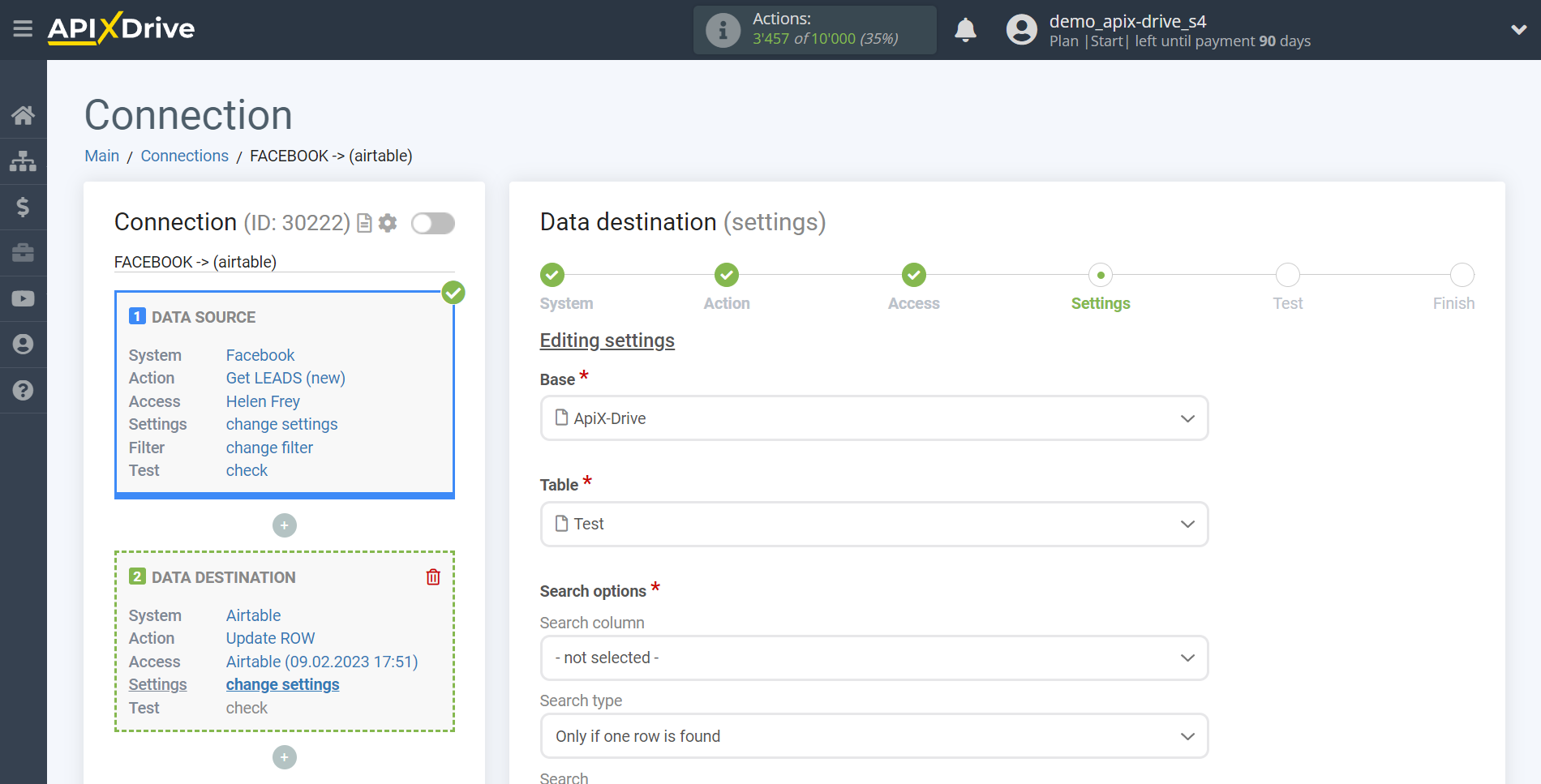 How to Connect AirTable as Data Destination | Assigning fields