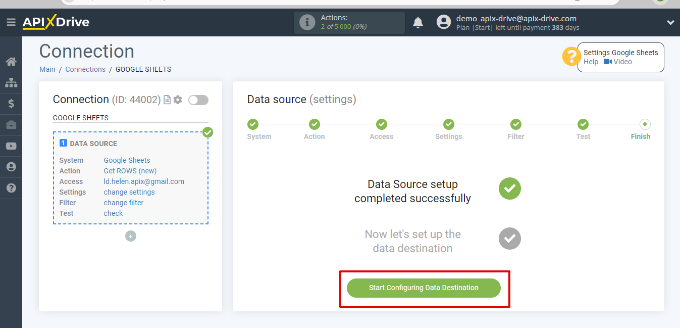 How to Connect MailChimp as Data Destination | Setup Data Destination system