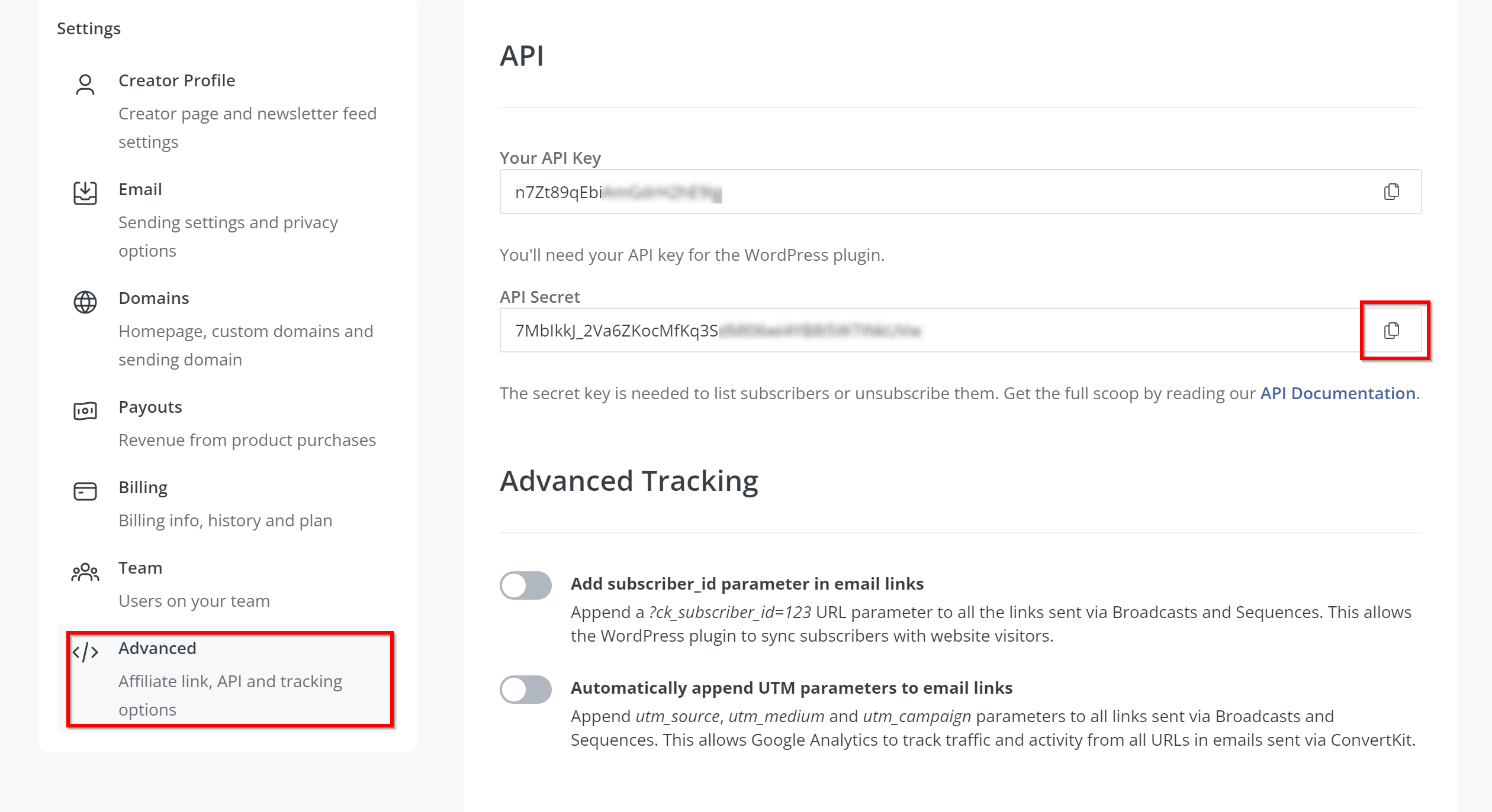 How to Connect ConvertKit as Data Destination | Account connection