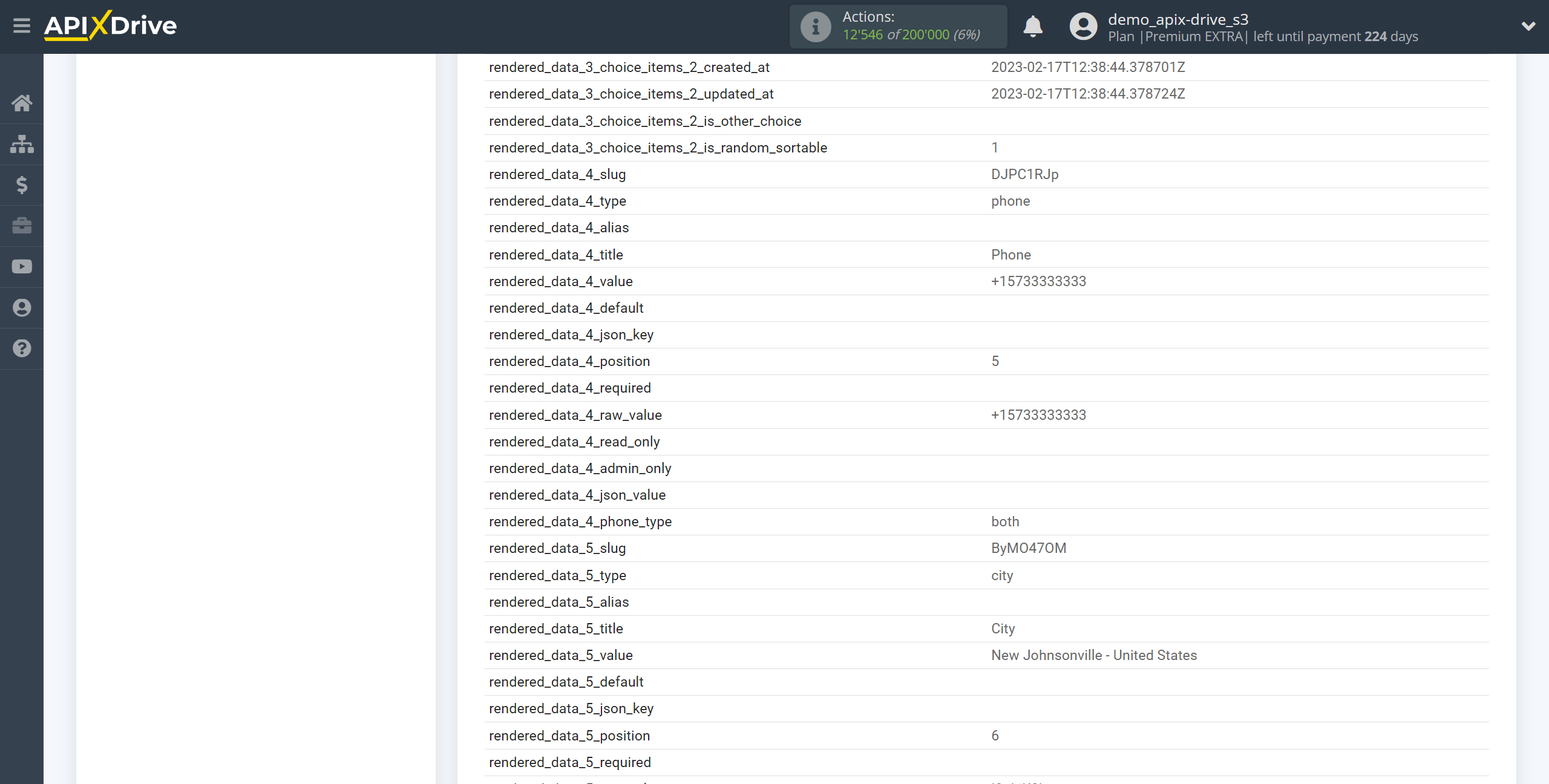 How to Connect Formaloo as Data Source | Test data