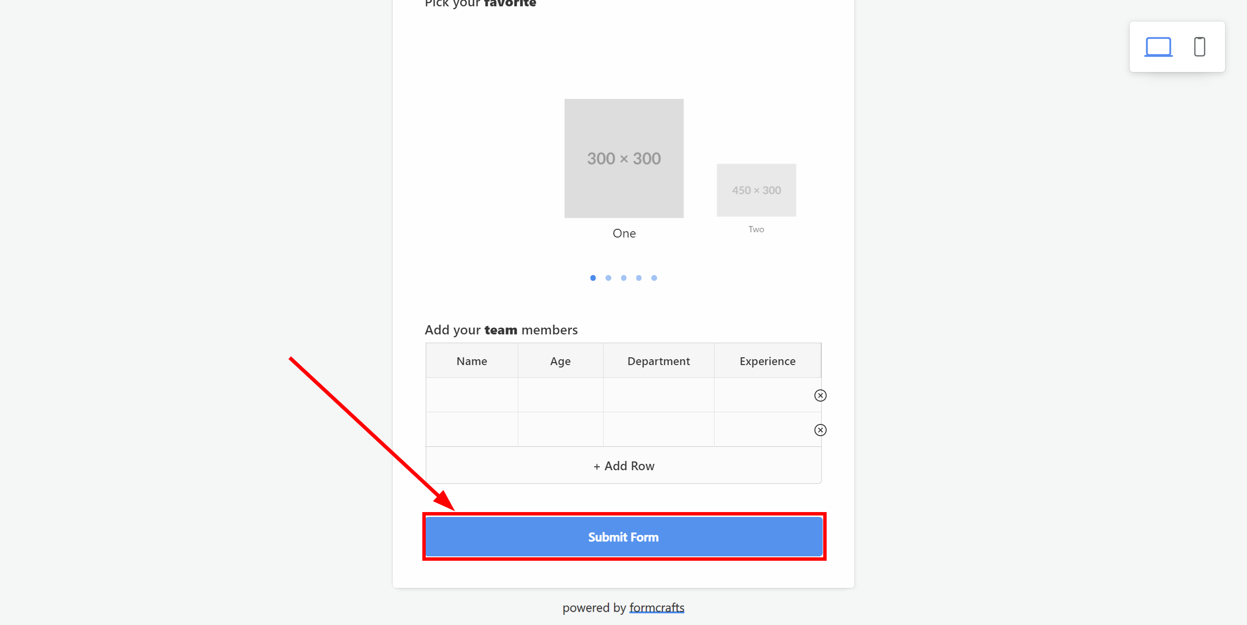 How to Connect FormCrafts as Data Source | Form test data generation