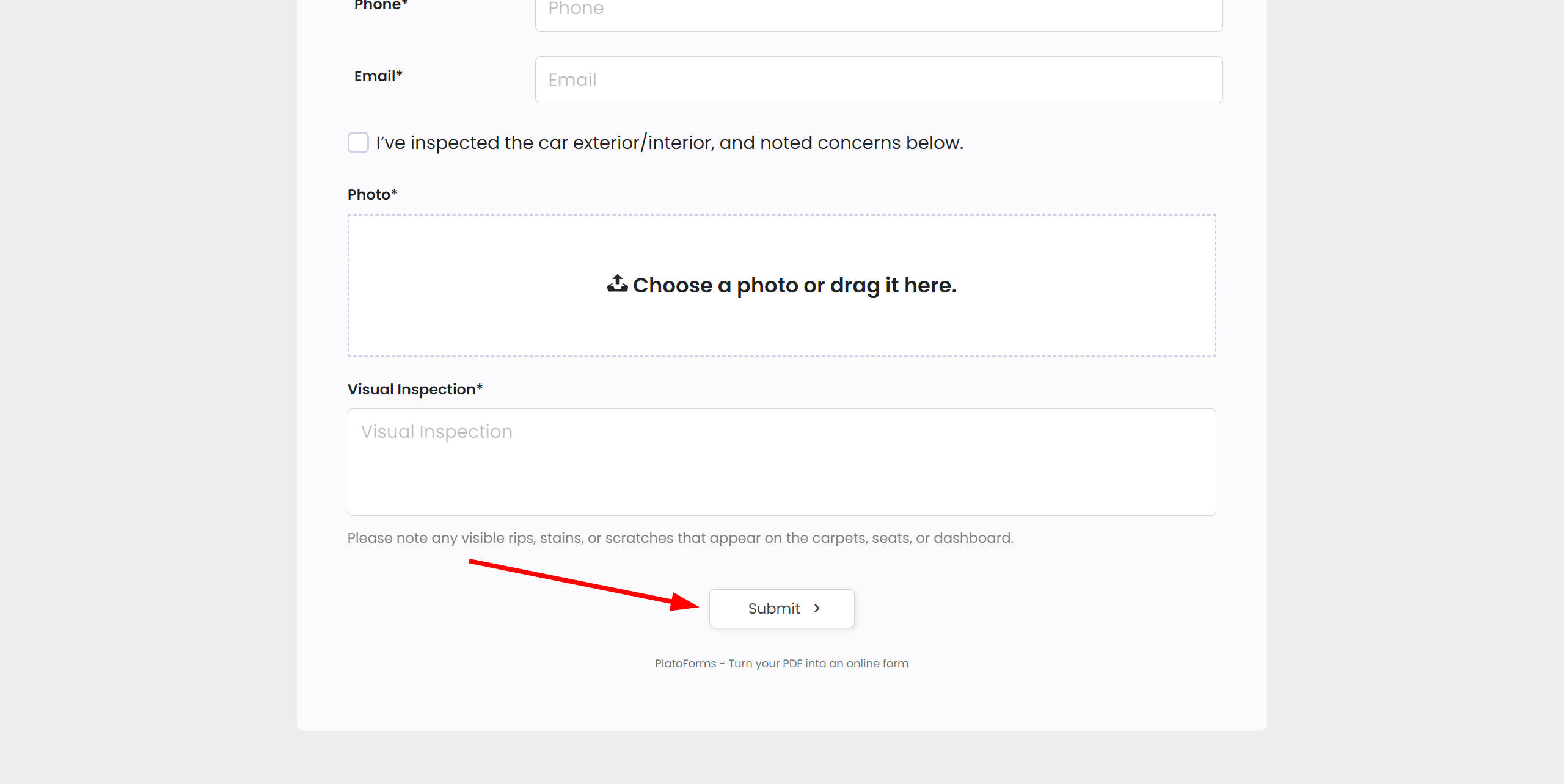 How to Connect PlatoForms as Data Source | Generating test data from a form