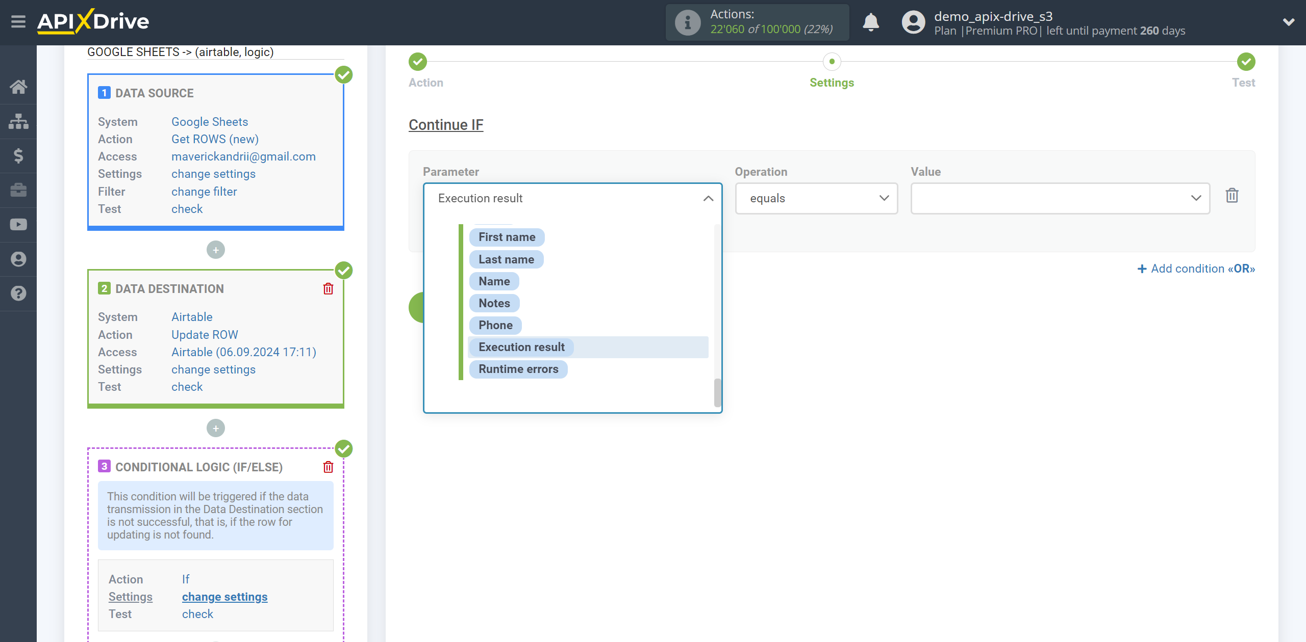 How to setup AirTable Update Row / Add Row | Assigning Fields