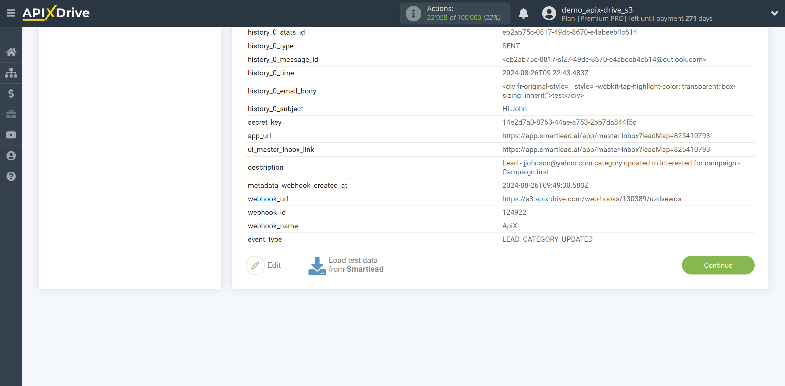 How to Connect Smartlead as Data Source | Test Data