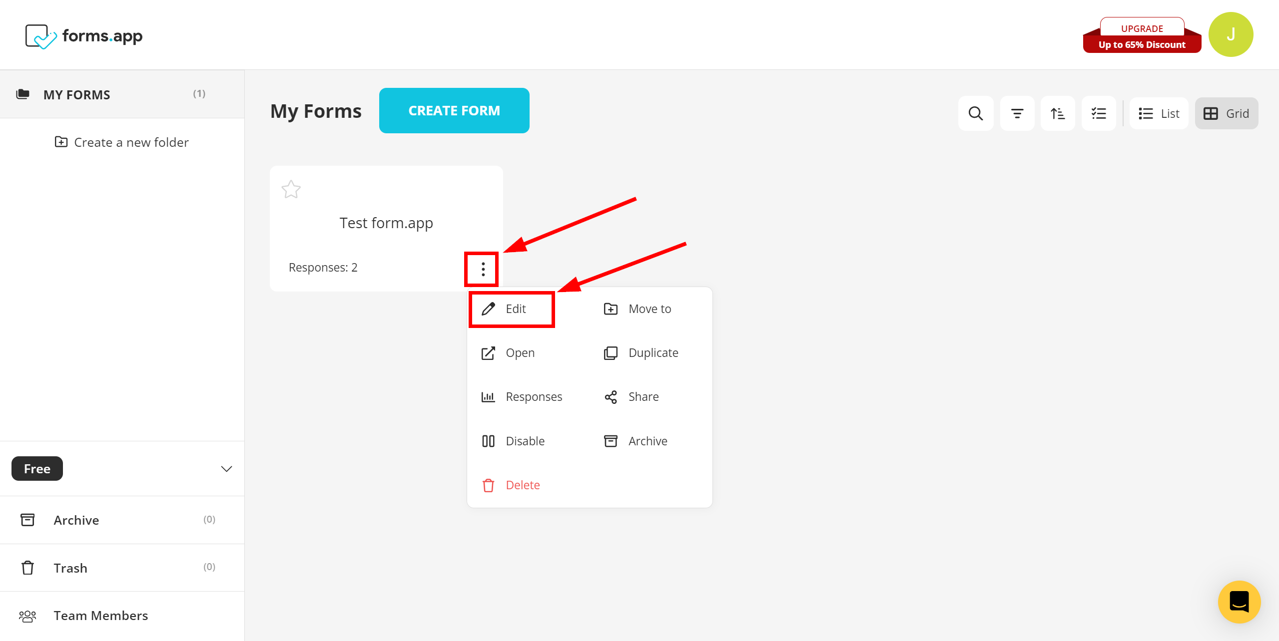 How to Connect forms.app as Data Source | Go to Webhook settings