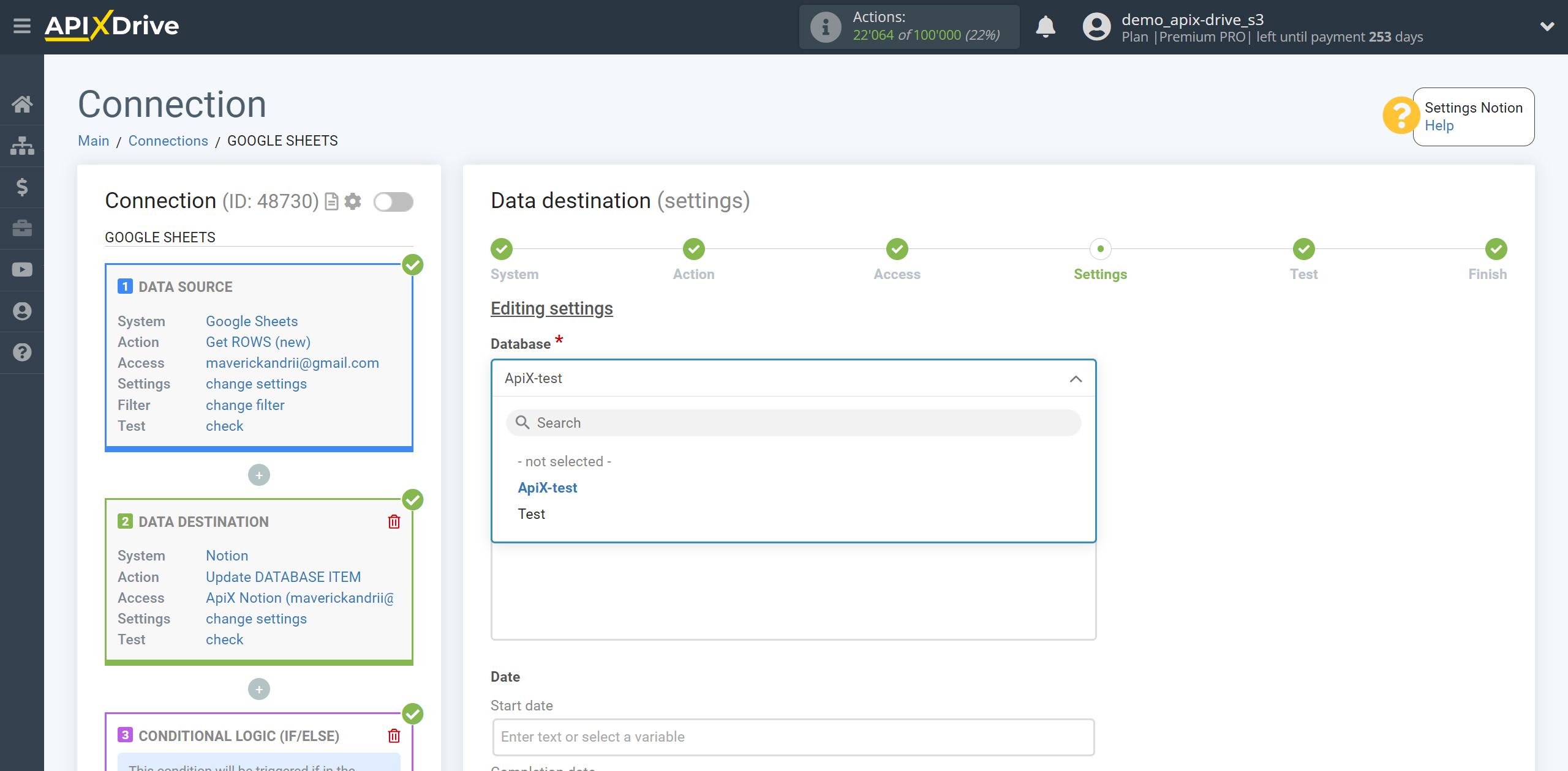 How to setup Notion Update Database Item / Add Database Item | Assigning Fields