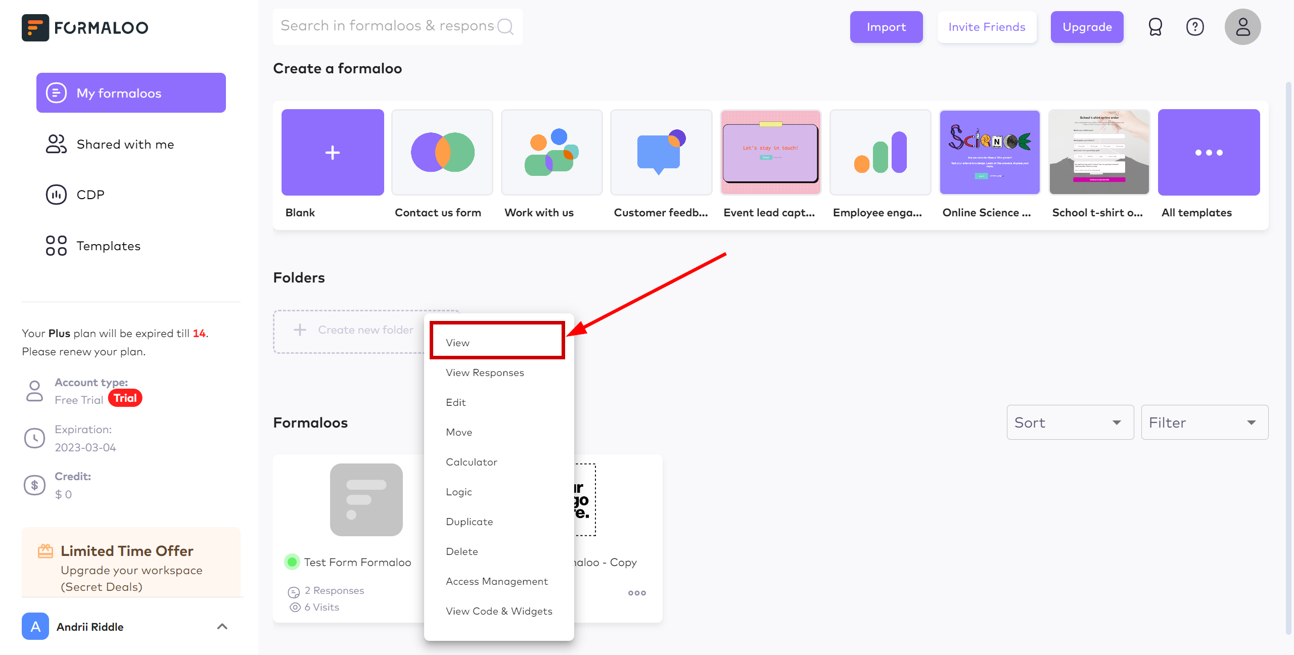 How to Connect Formaloo as Data Source | Test data generation