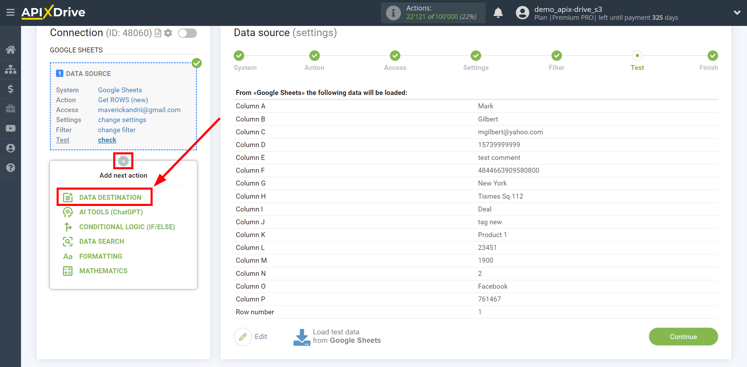 How to setup AgileCRM Update Deal / Create Deal | Start setting up Data Destination