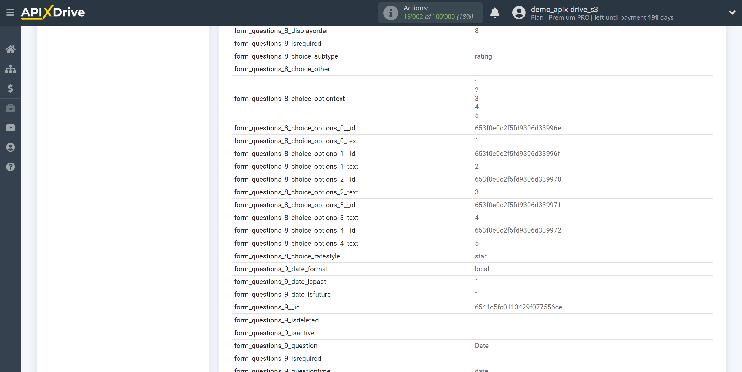 How to Connect forms.app as Data Source | Test data