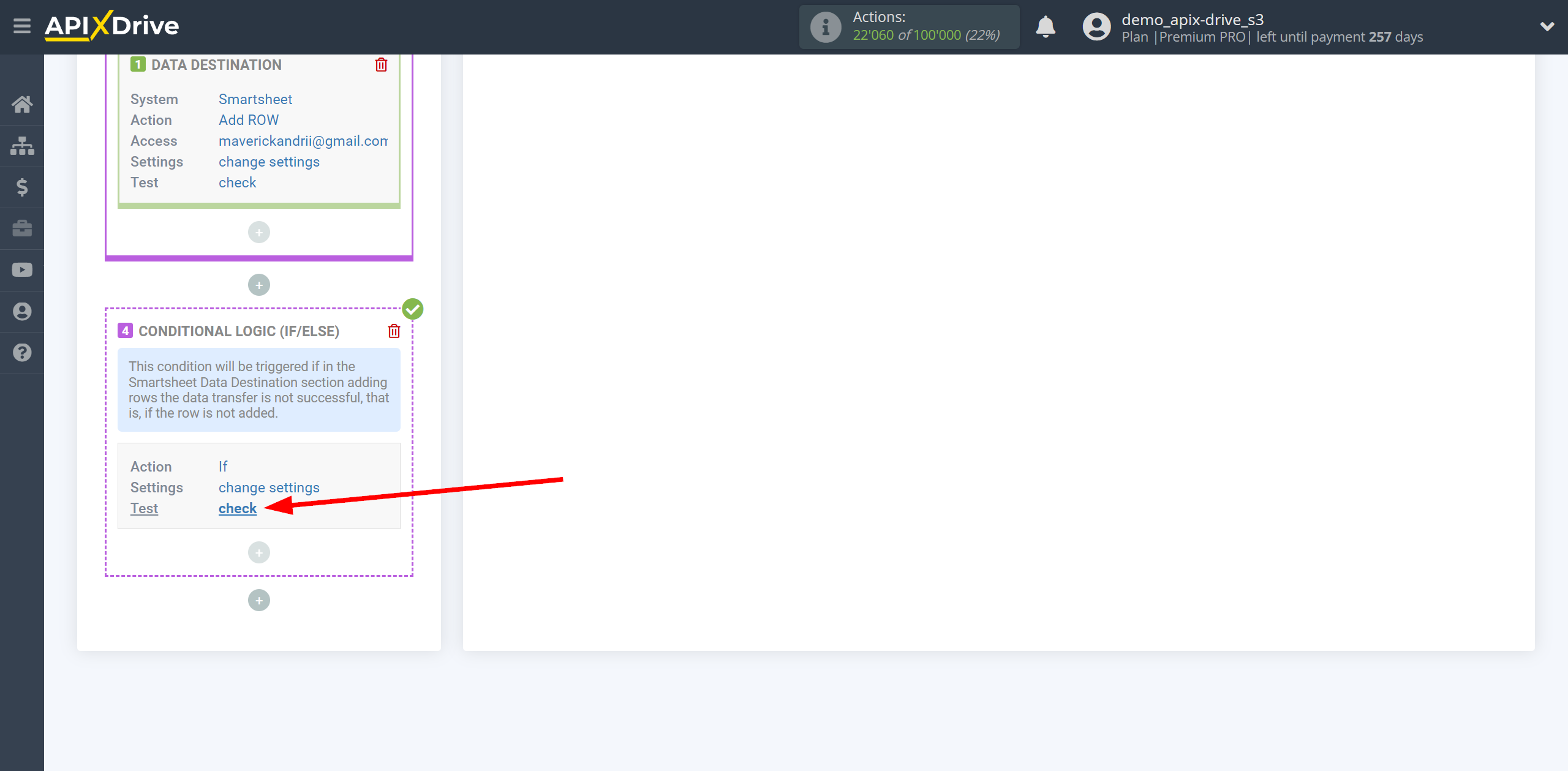 How to setup Smartsheet Update Row / Add Row | Test data