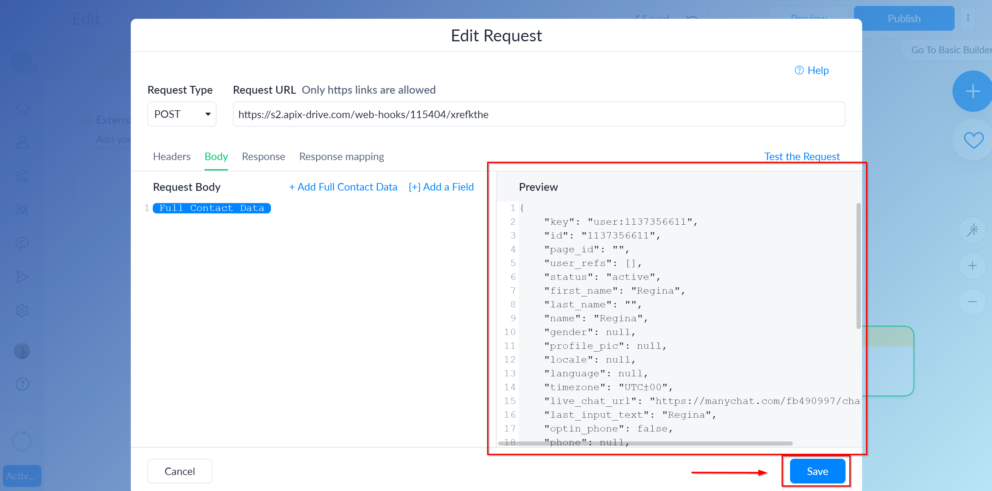 How to Connect ManyChat as Data Source | Setup data transfer