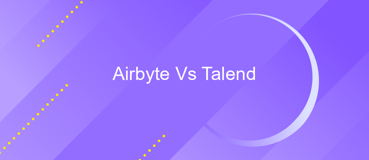 Airbyte Vs Talend