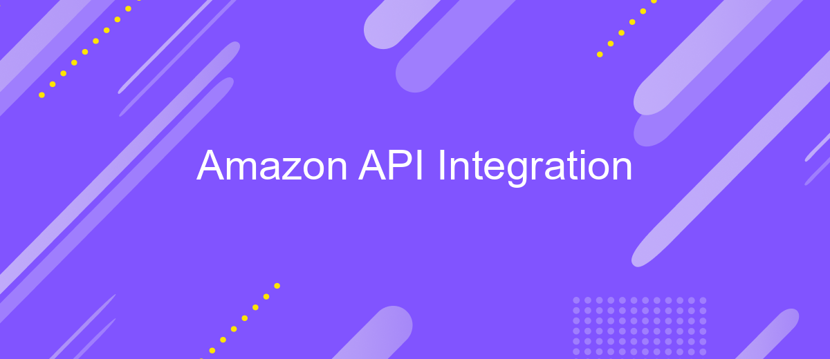 Amazon API Integration