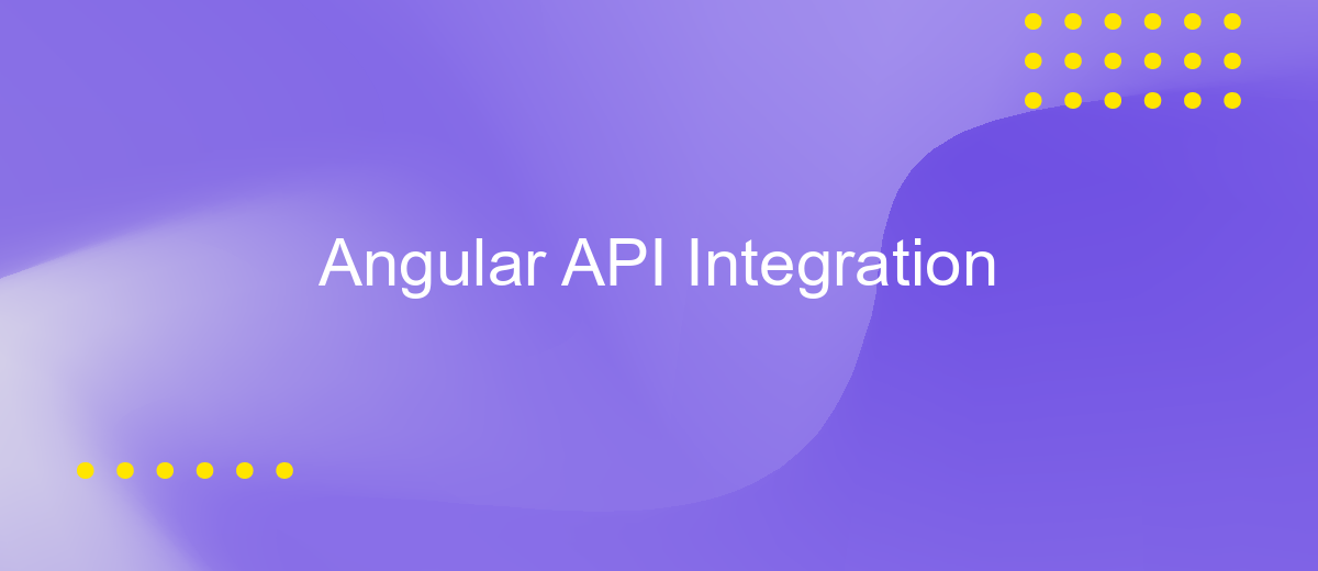 Angular API Integration