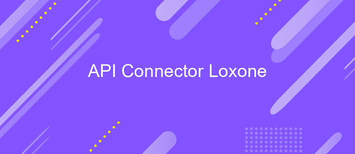 API Connector Loxone