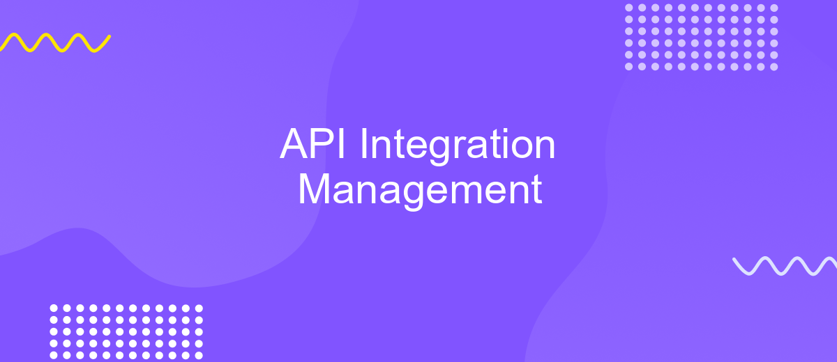 API Integration Management