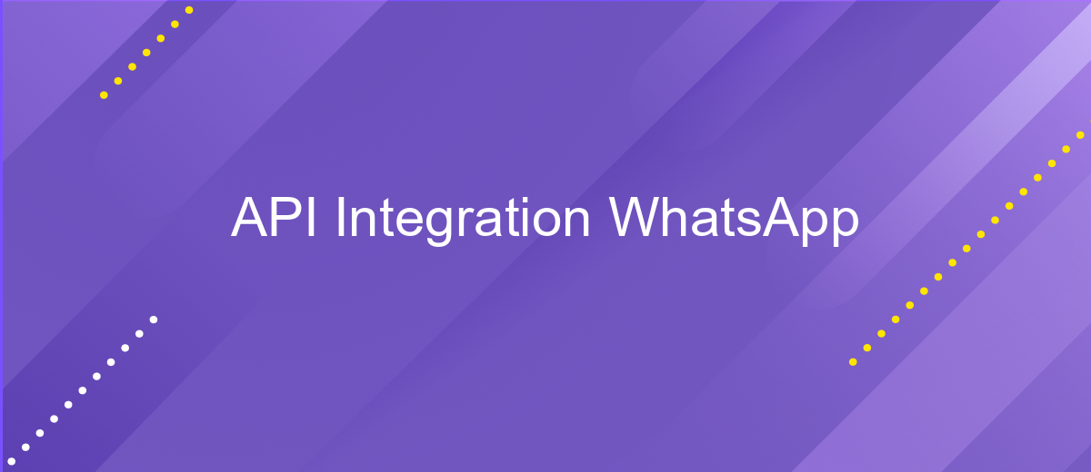 API Integration WhatsApp