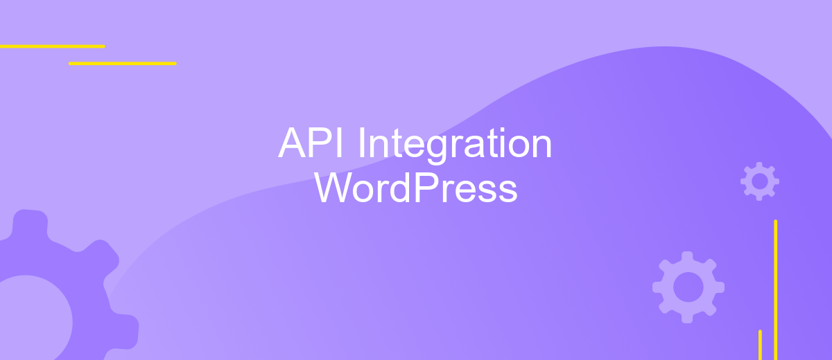 API Integration WordPress