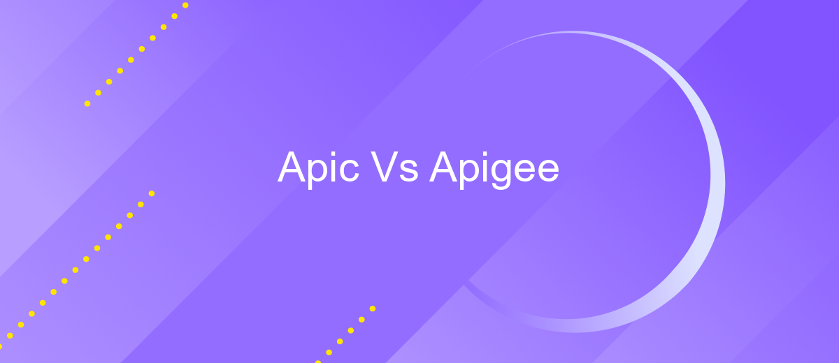 Apic Vs Apigee