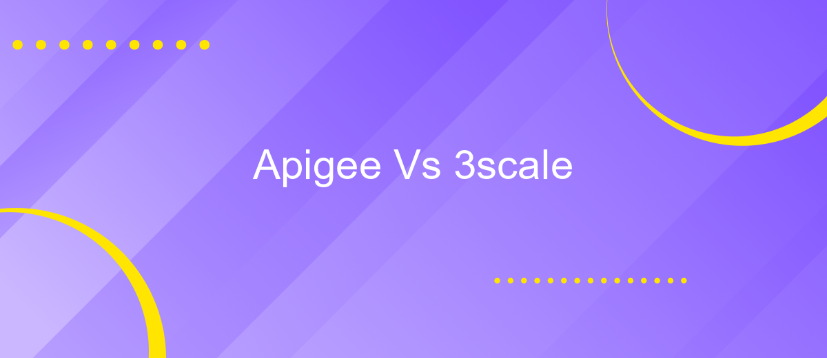 Apigee Vs 3scale