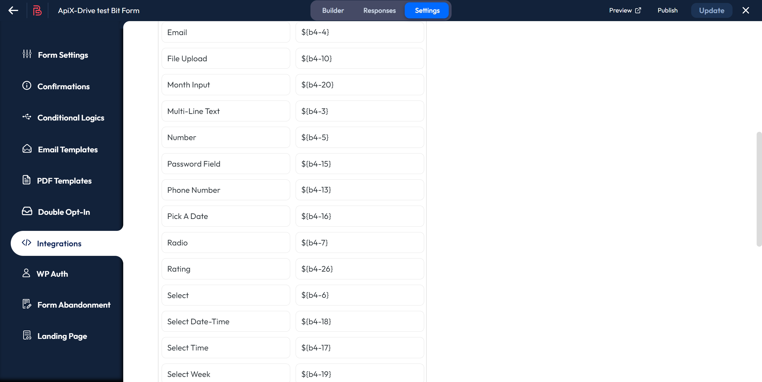 How to Connect Bit Form as Data Source | Webhook Setup