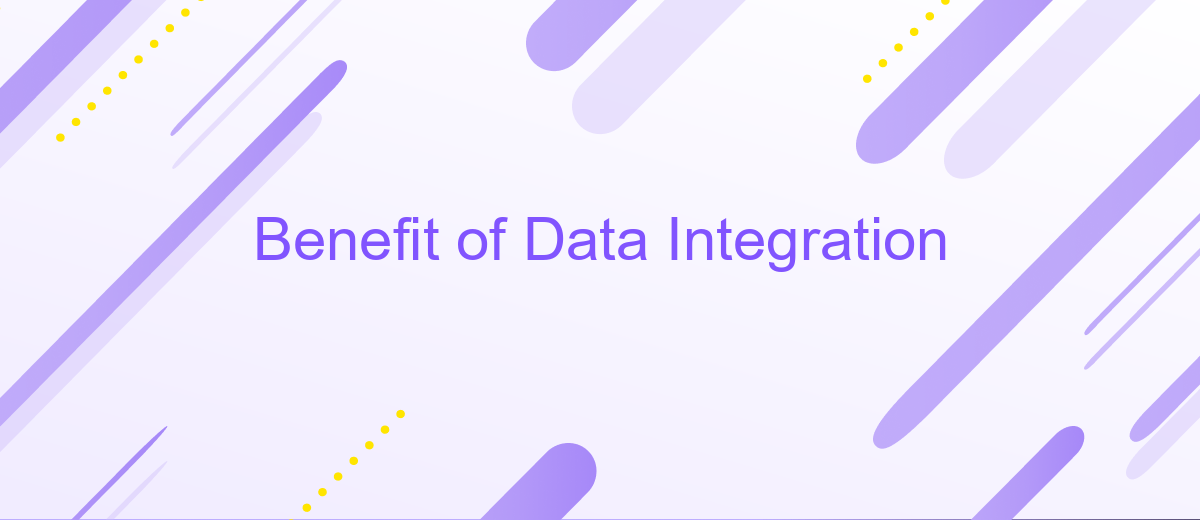 Benefit of Data Integration