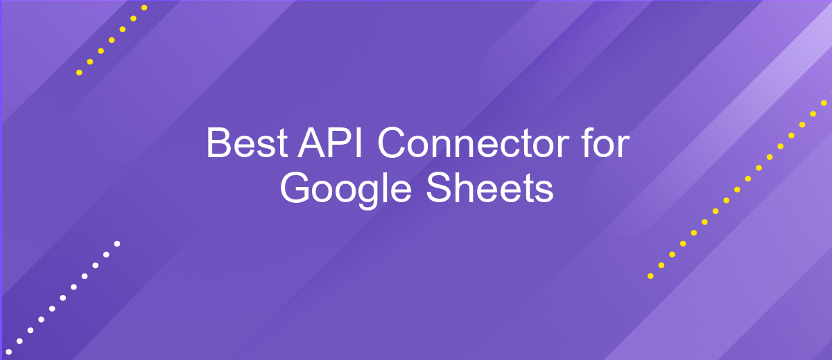 Best API Connector for Google Sheets