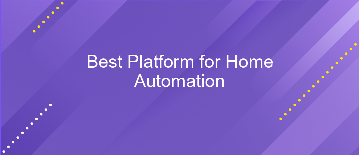 Best Platform for Home Automation