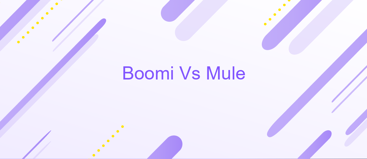 Boomi Vs Mule