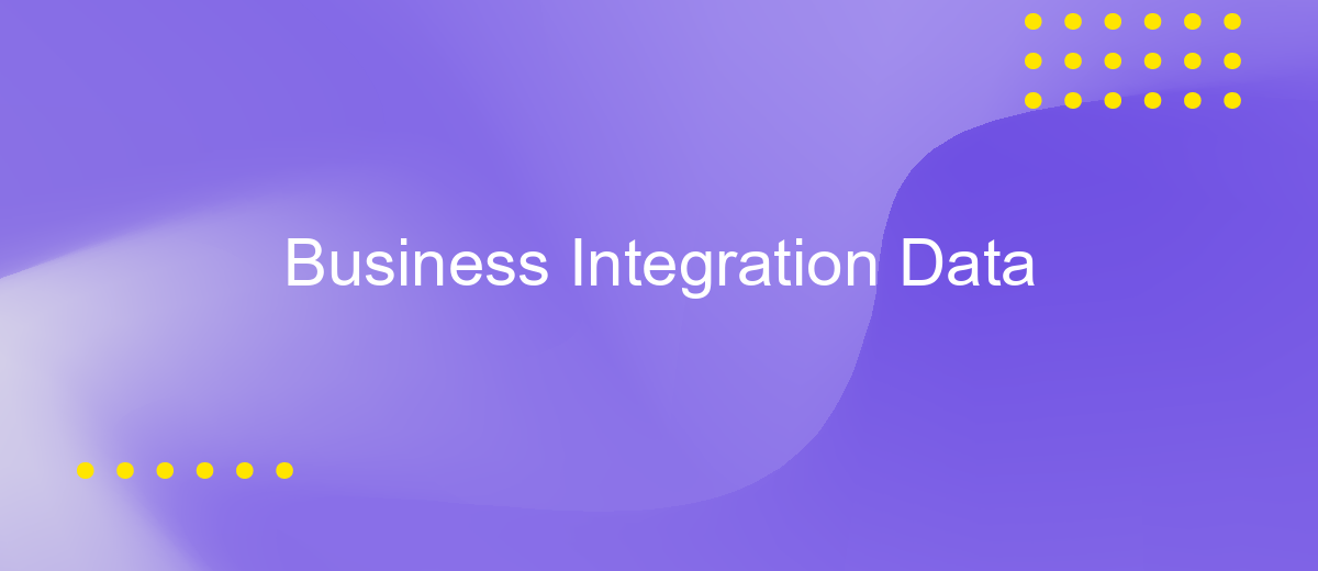 Business Integration Data