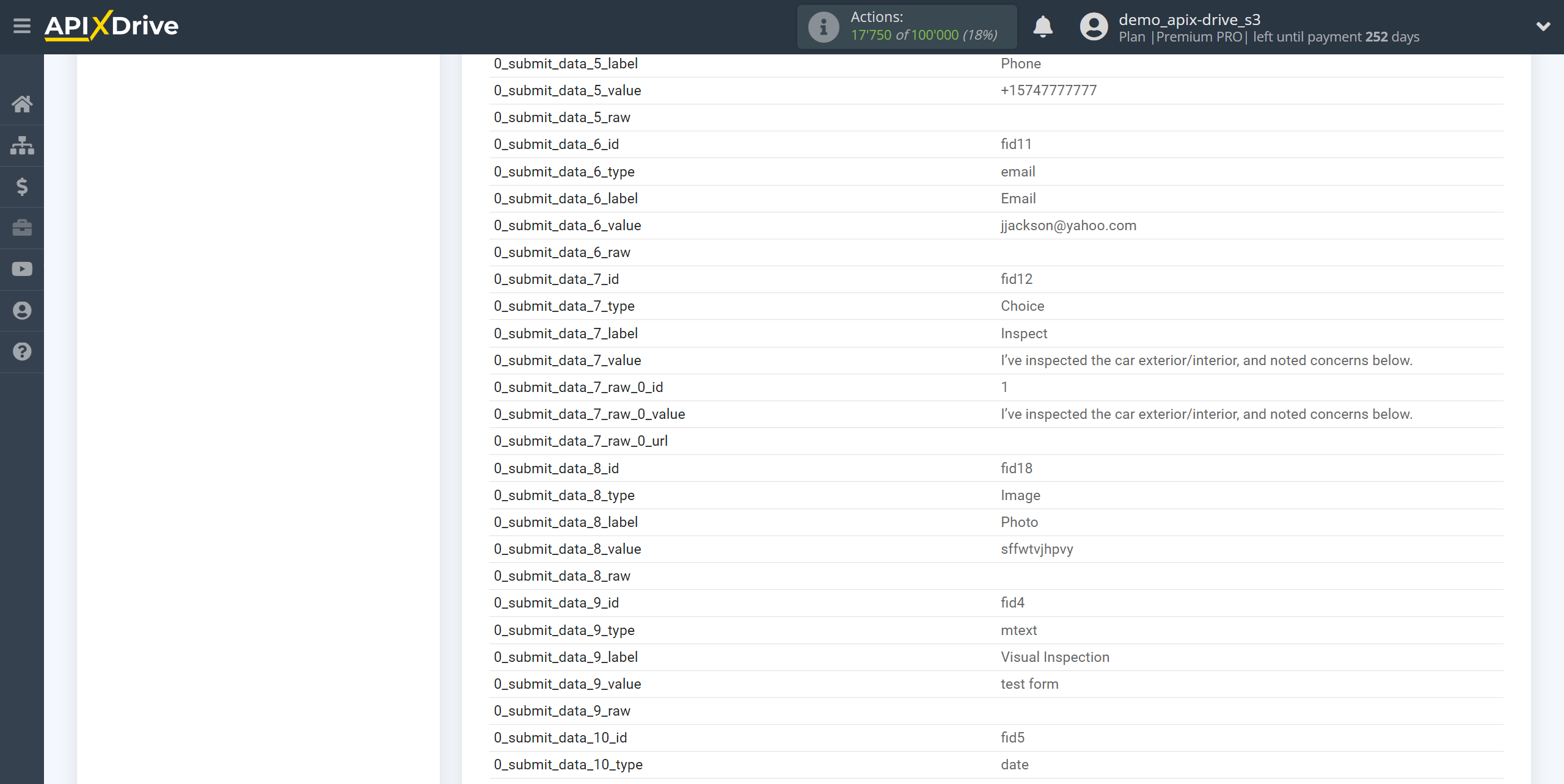 How to Connect PlatoForms as Data Source | Test data