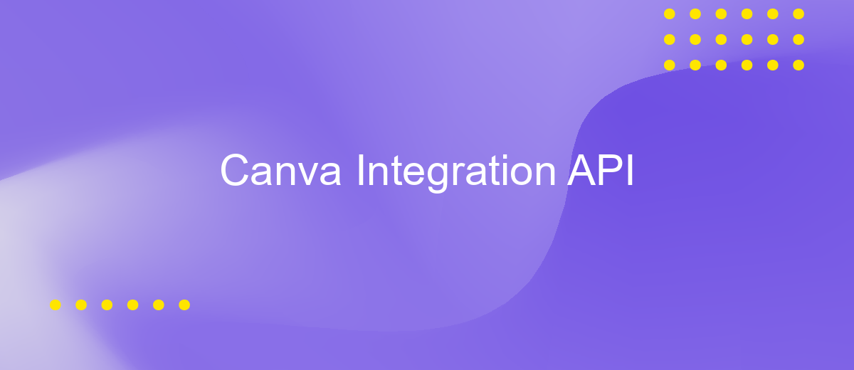 Canva Integration API