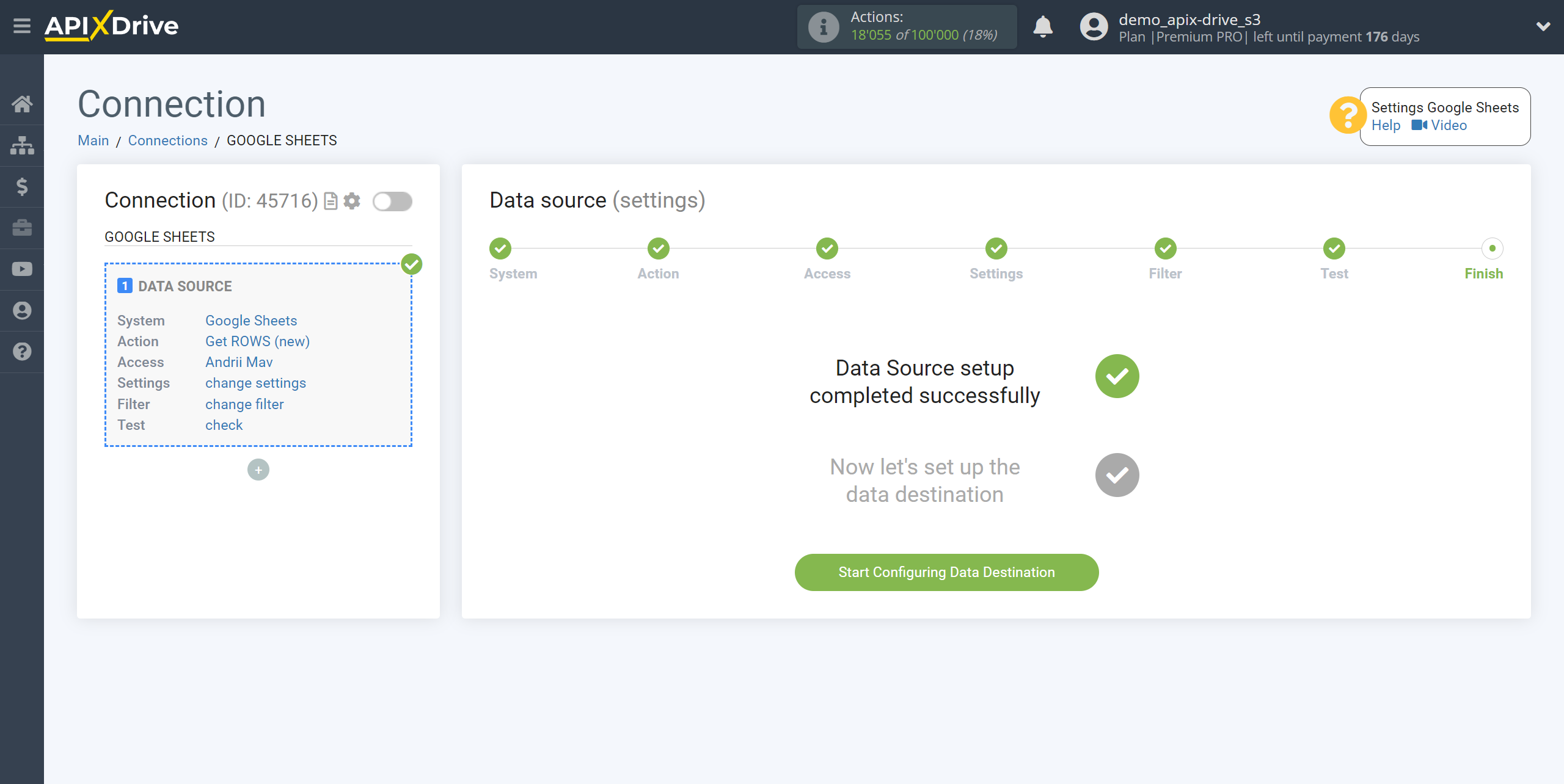 How to Connect Stripe as Data Destination | Go to setup the Data Destination