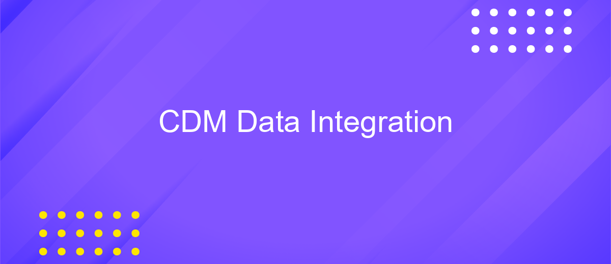 CDM Data Integration