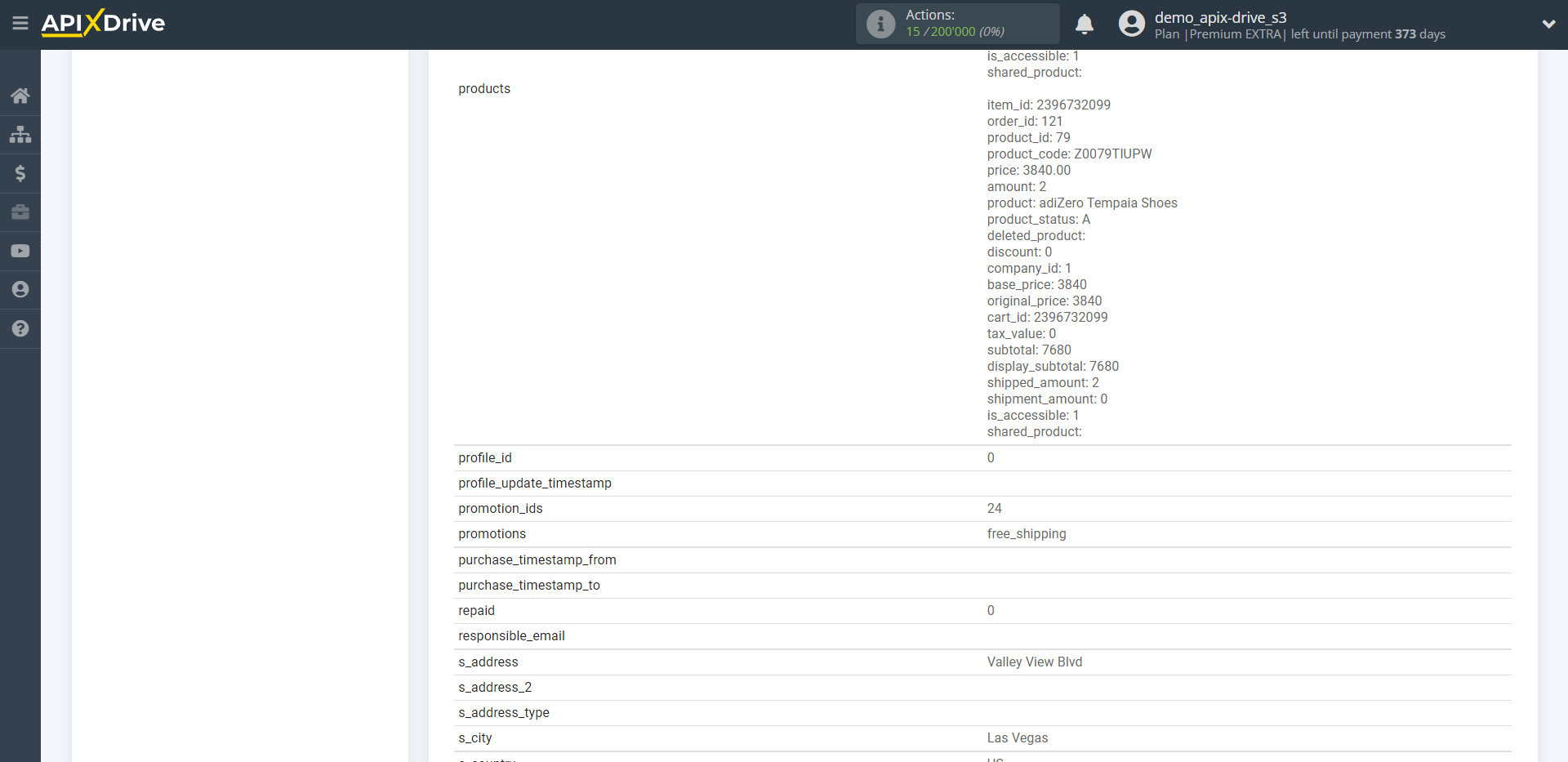 How to Connect CS-Cart as Data Source | Test data