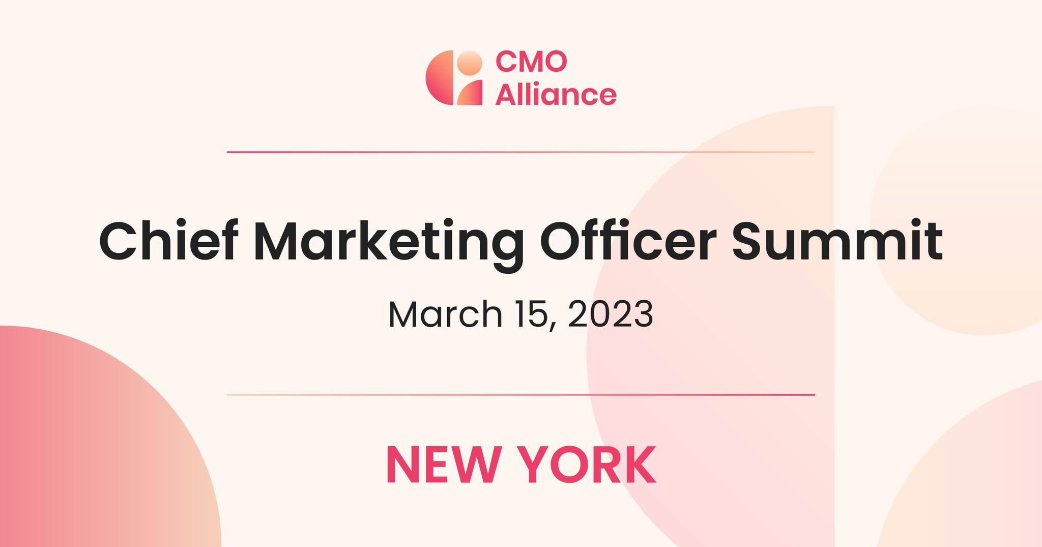 Chief Marketing Officer Summit