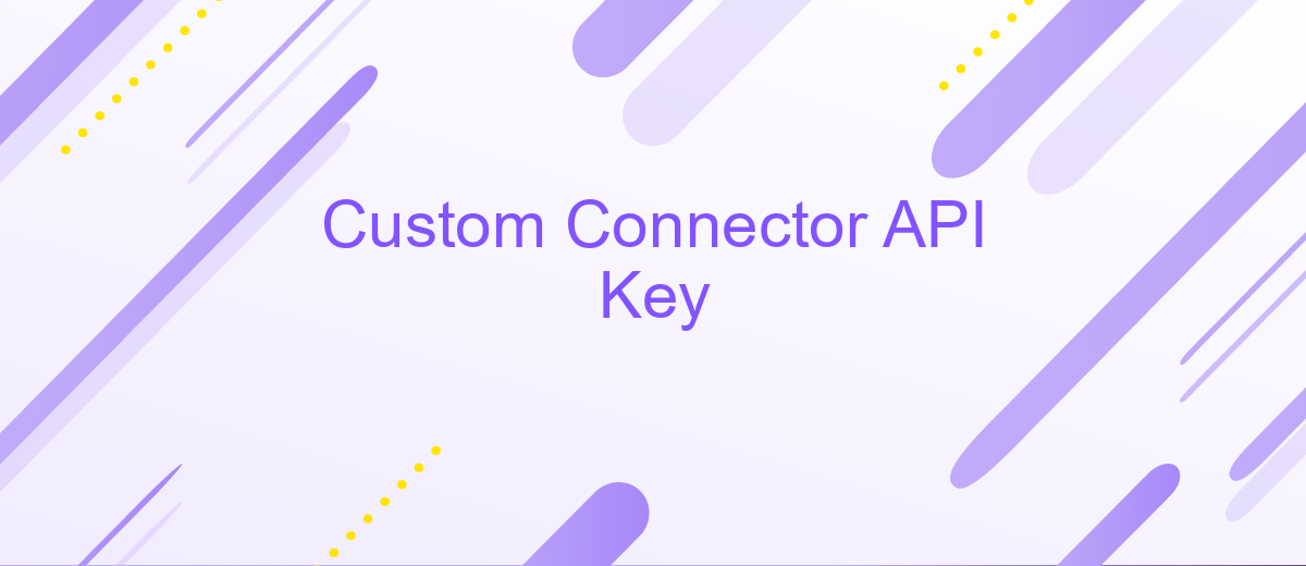 Custom Connector API Key