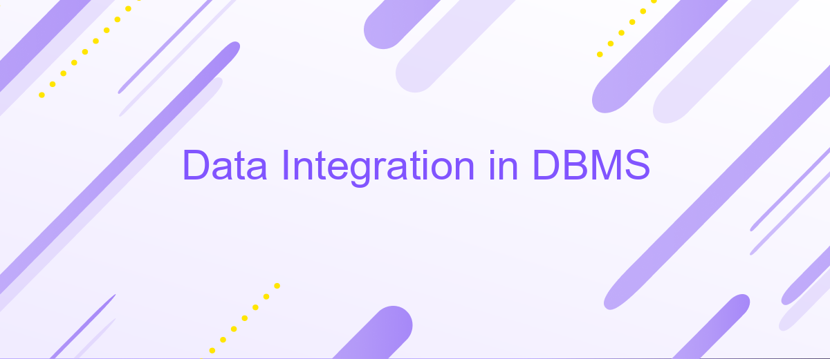 Data Integration in DBMS