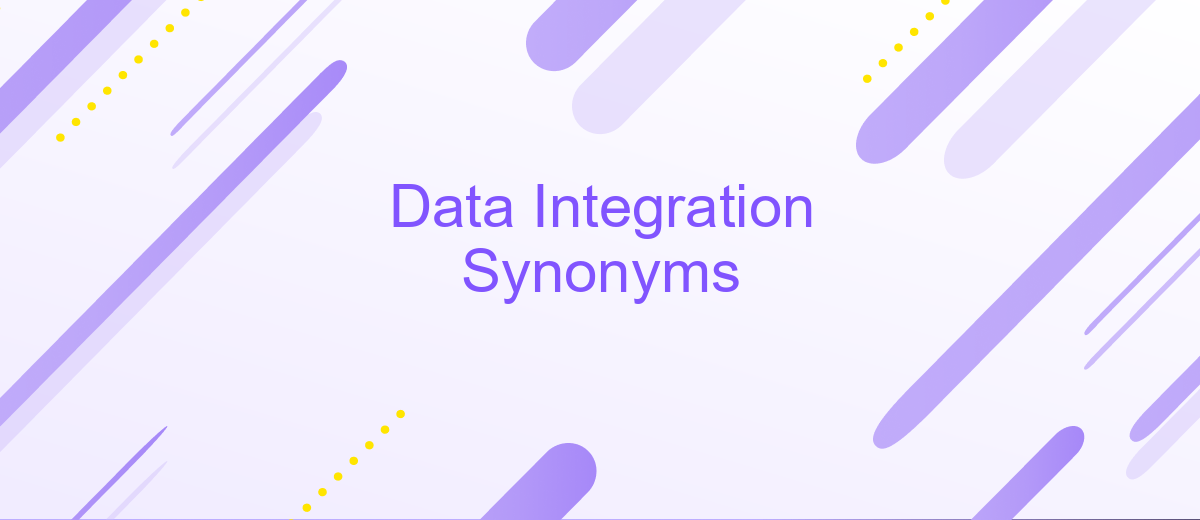 Data Integration Synonyms