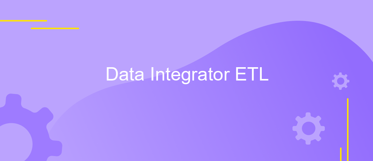 Data Integrator ETL