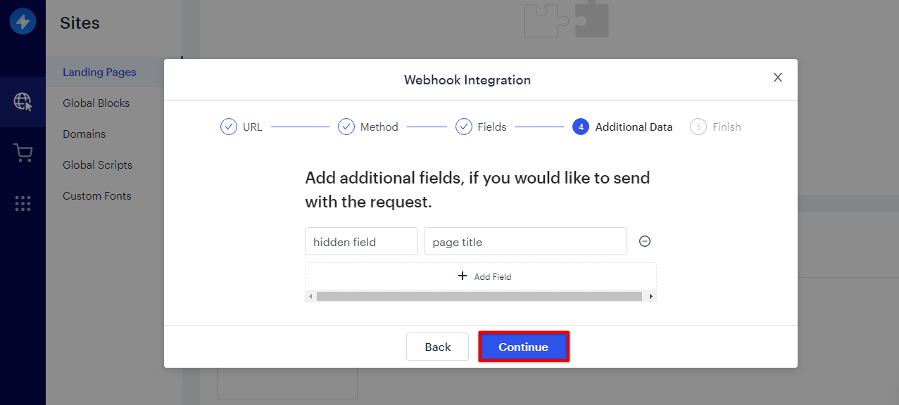 How to Connect Swipe Pages as Data Source | Setup data transfer