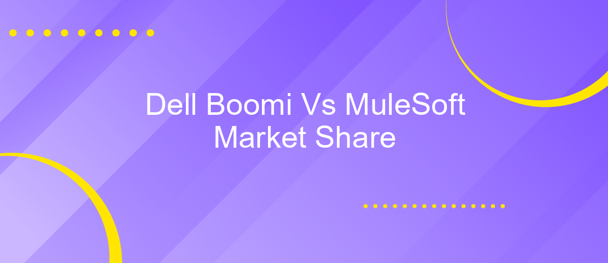 Dell Boomi Vs MuleSoft Market Share