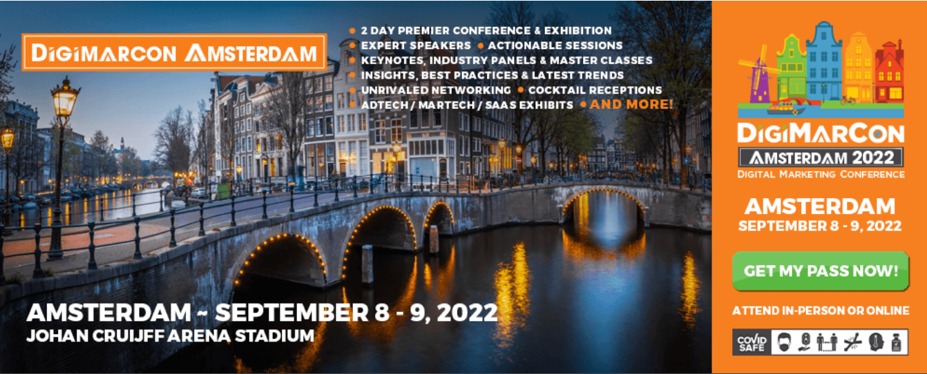 DigiMarCon Amsterdam 2022