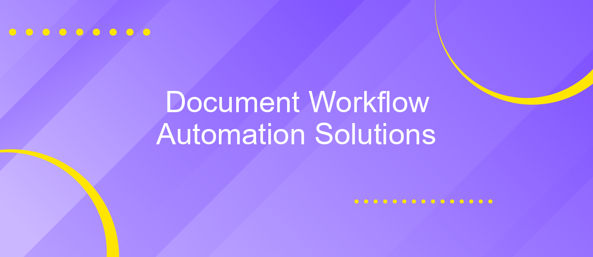 Document Workflow Automation Solutions