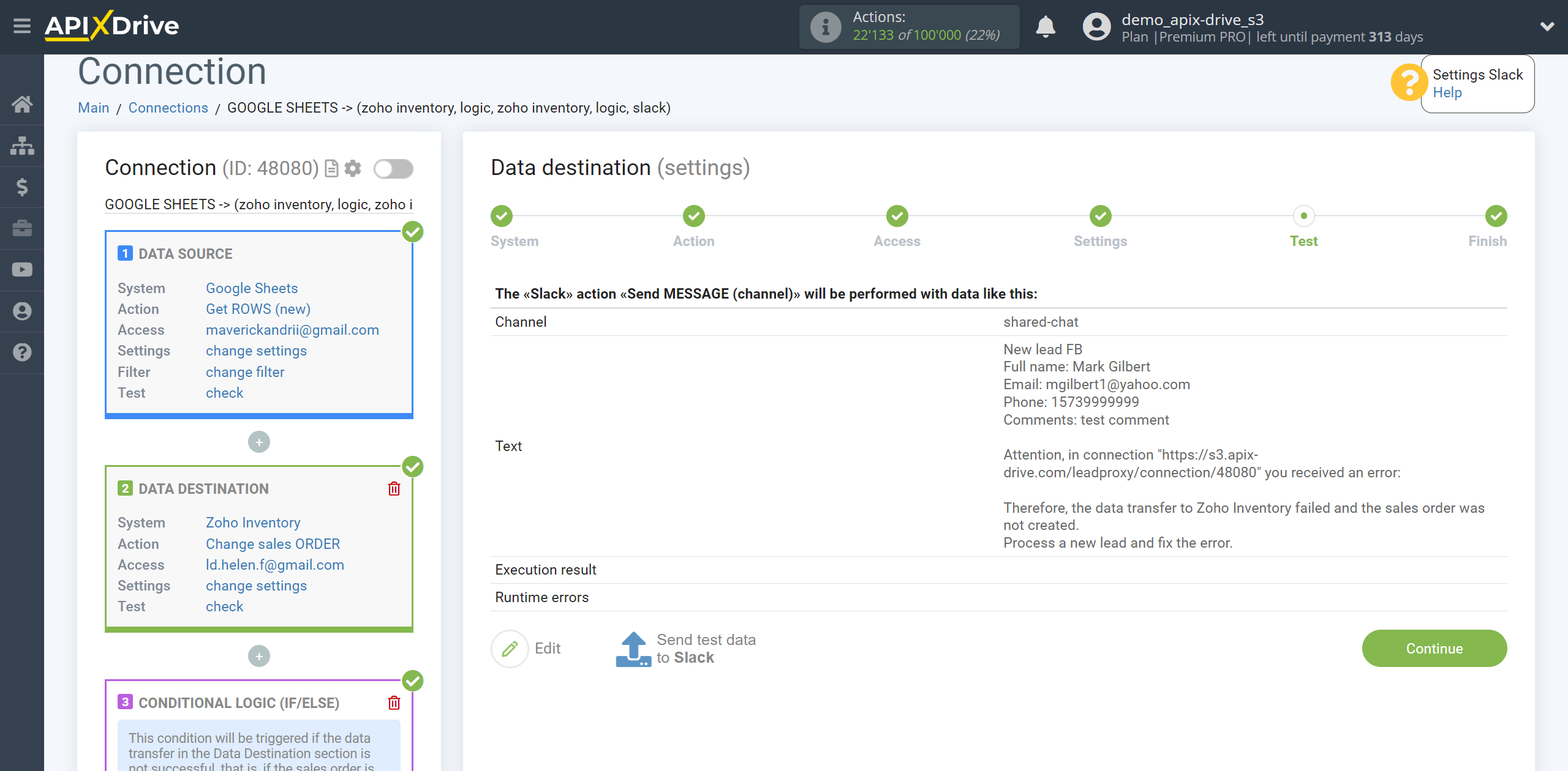 How to setup Zoho Inventory Change sales Order / Create sales Order | Test data