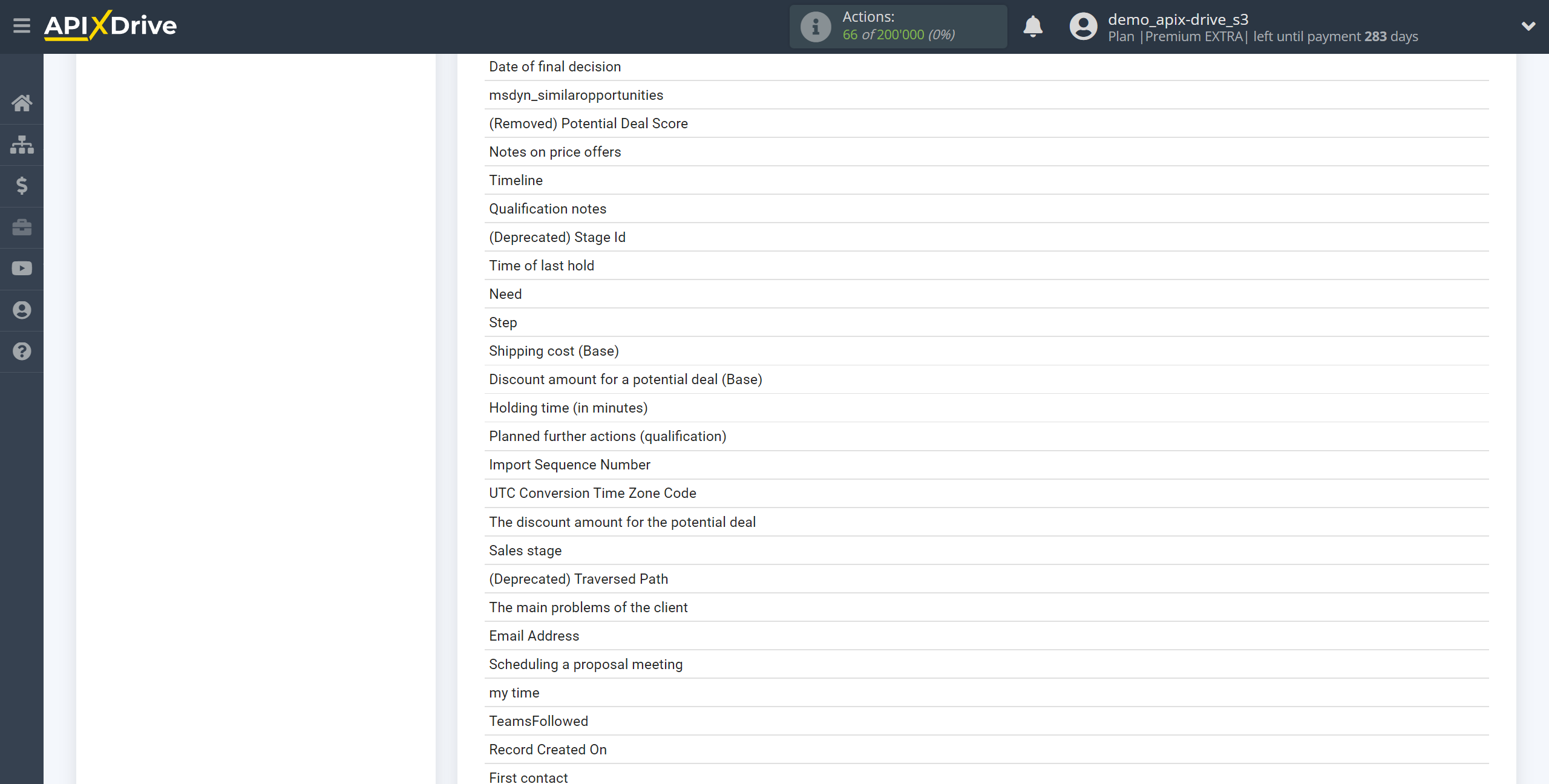 How to Connect Microsoft Dynamics 365 as Data Source | Test data