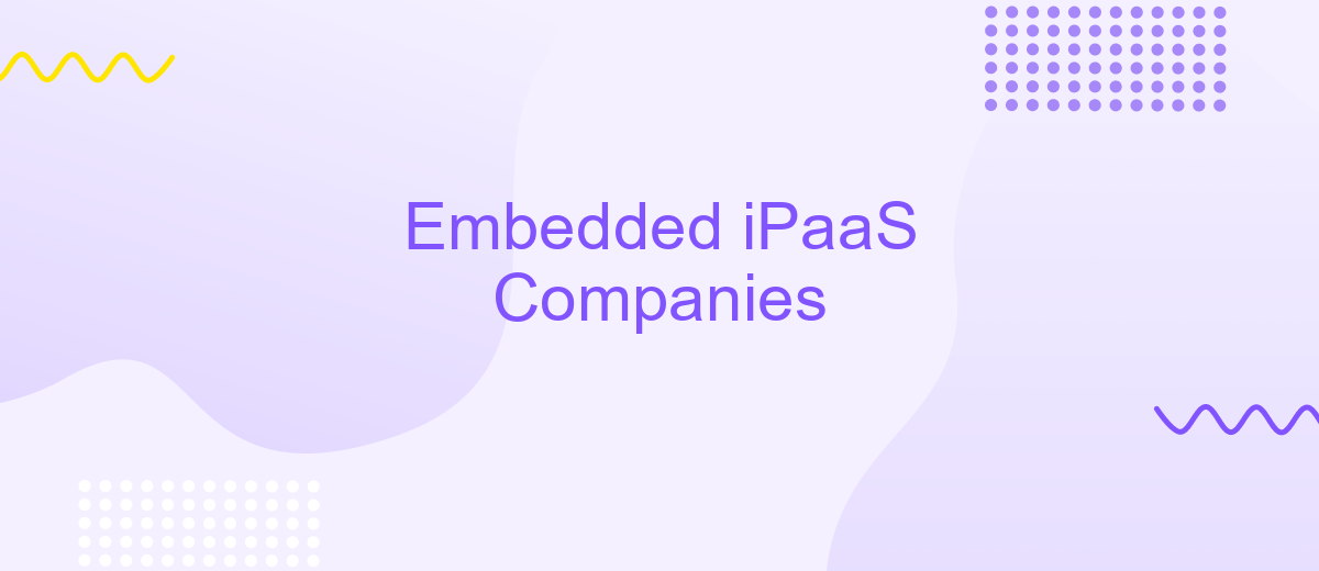 Embedded iPaaS Companies