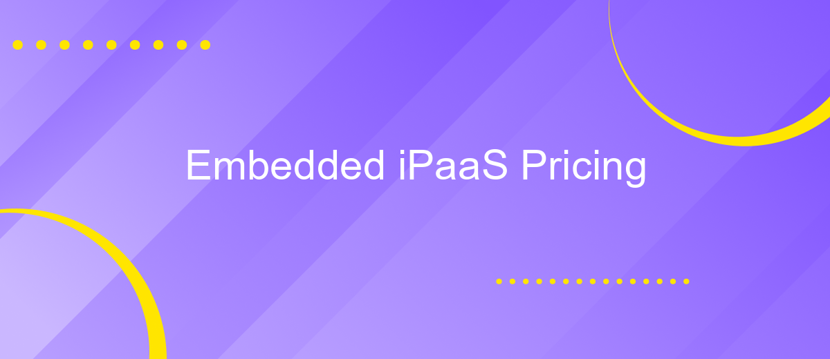 Embedded iPaaS Pricing