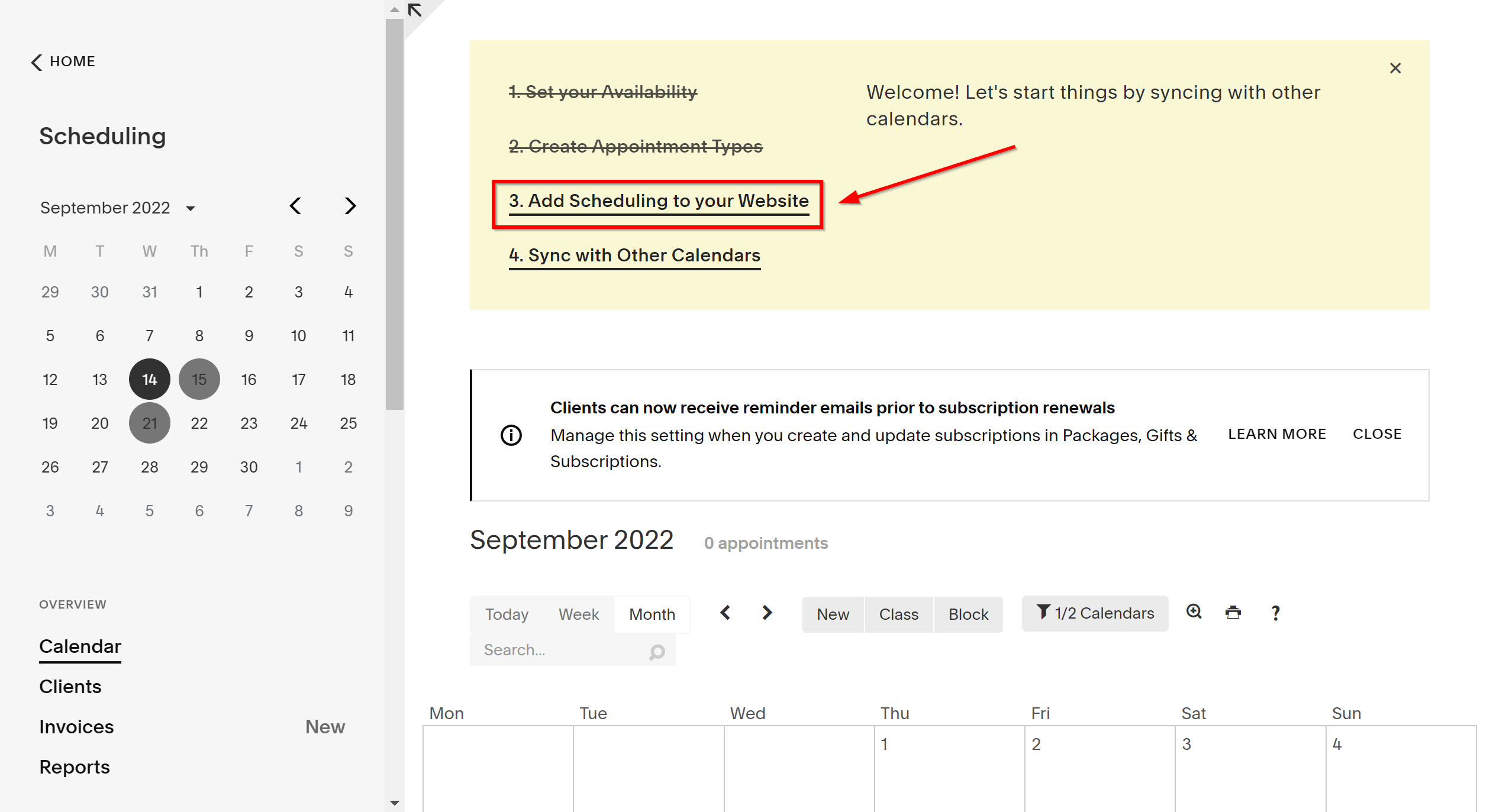 How to Connect Acuity Scheduling as Data Source | Test data generation